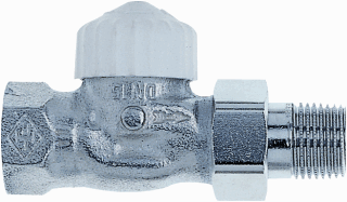 Thermostatische radiatorafsluiter V-exakt 1/2" recht (Heimei